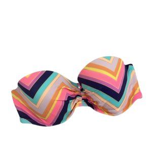 VICTORIAS SECRET Rainbow Bandeau Top, 34DD